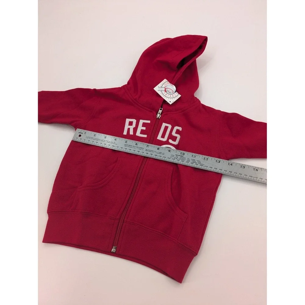 NWT Toddler Soft As A Grape Boston Red Sox‎ Full Zip Hoodie 2T Red